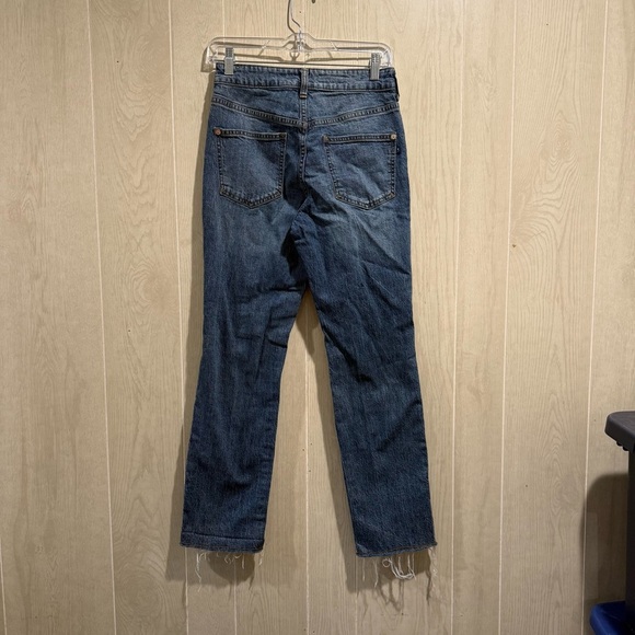 Pilcro The Vintage Straight Leg Jeans with Distressed Details - Picture 3 of 10